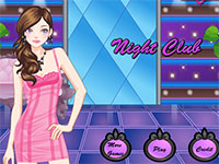Гра Для дівчаток одевалкі в клуб