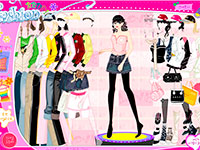 Гра Розмальовки для дівчаток одевалкі