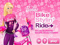 Гра Барбі на велосипеді