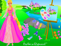 Гра Барбі Рапунцель