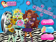 Гра Монстр Хай догляд за тваринами