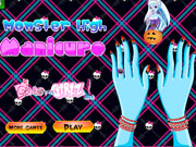 Гра Монстр Хай манікюр