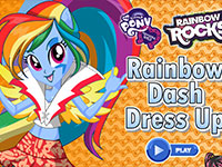 Гра Поні дівчата Эквестрии райдужний рок