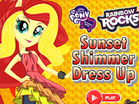 Гра Поні дівчинки з Эквестрии одягалки