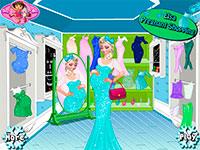 Гра Вагітна Ельза з Холодного серця