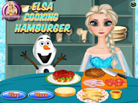Гра Ельза готує їжу для дівчаток