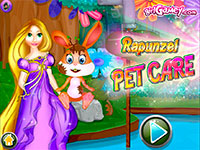 Гра Рапунцель піклується про вихованця