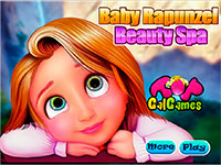 Гра Маленька Рапунцель у спа