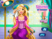 Гра Рапунцель відвідує офтальмолога