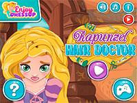 Гра Рапунцель лікує волосся