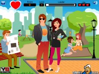 Гра Поцілунок в парку