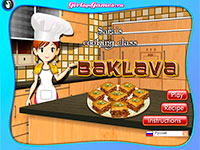 Гра Кухня Сари: пахлава
