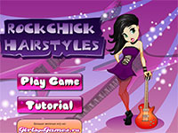 Гра Перукарня для рокерши