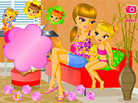 Гра Мама з донькою вбираються