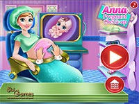 Гра Для дівчаток вагітні Ельза і Ганна