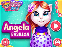 Гра Одевалка з вагітною Анжелою