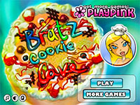 Гра Братц пече торт