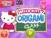 Гра Уроки орігамі з Хелло Кітті