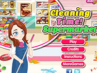 Гра Прибирання магазину