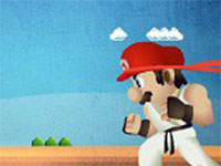 Гра Дитячі бійки Маріо