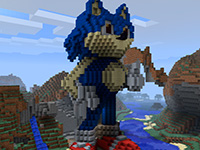 Гра Соник Майнкрафт