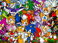 Гра Соник створи свій світ