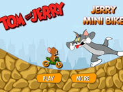 Гра Том і Джеррі на міні байку