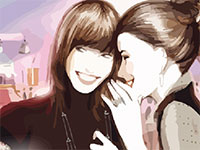 Гра Тест на кращу подругу для дівчаток питання