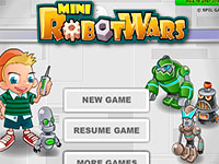 Гра Бійки покупки зброї будівництво роботів