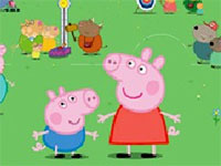 Гра Бродилки на двох Свинка Пепа