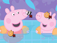 Гра Свинка Пеппа в басейні
