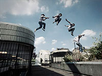 Гра Паркур на трьох