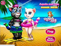 Гра Тварини на пляжі