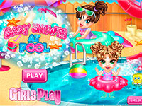 Гра Догляд за малюком в басейні