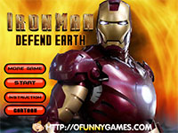 Гра Залізна людина захищає Землю