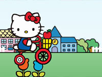 Гра Кішки на велосипедах