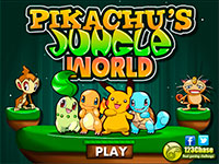 Гра Пікачу в джунглях