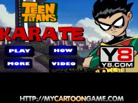 Гра Юні титани вперед бійки