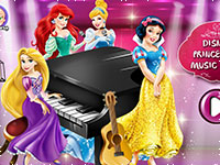 Гра Принцеси Діснея грають на піаніно