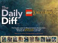 Гра Володар кілець - знайди відмінності