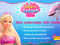 Гра Русалка плаває під водою