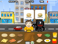 Гра кафе Фастфуд