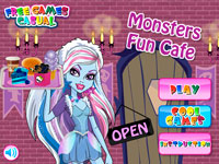 Гра Кафе монстрів