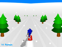 Гра Сега Соник на сноуборді