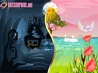 Гра Старша школа демони проти занепалих