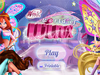 Гра Винкс бігати по школі