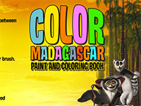 Гра Расскраска Мадагаскар