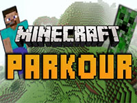 Гра Майнкрафт паркур