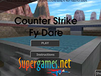 Гра Контр страйк біля басейну