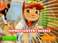 Гра Три в ряд Сабвэй Серф